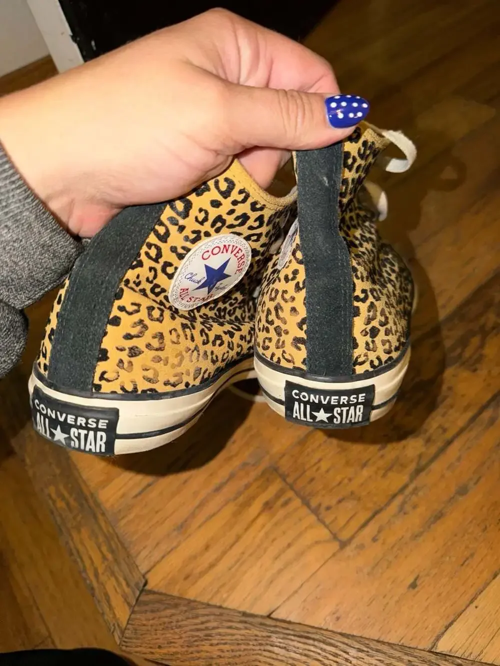Converse Chuck Taylor All Star High Top Leopard Print Sneakers